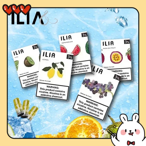 ILIA煙彈推薦 ilia電子煙煙彈 3顆裝 原廠正品 12H現貨速發