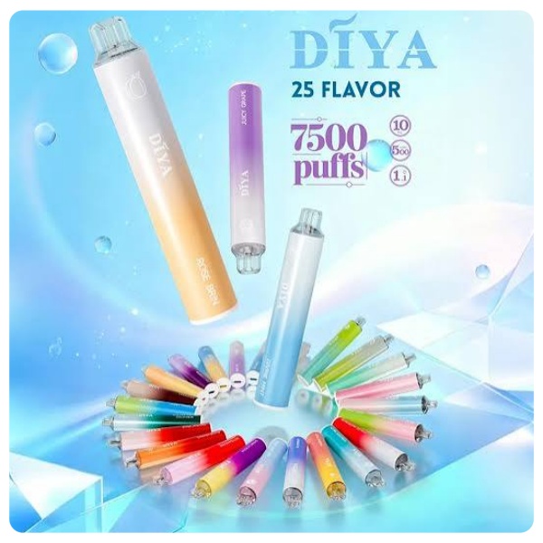 DIYA 一次性電子煙測評：長續航與多口味的實際體驗分享
